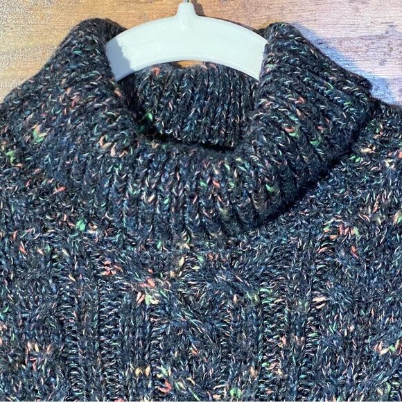 Womens St. Johns Bay Wool blend Turtleneck Knit Sweater Size Large - Picture 4 of 10